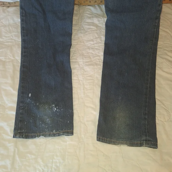 Y2K C. Pink Medium Wash Denim Jeans Size 11 Contrast Stitch - Picture 11 of 16